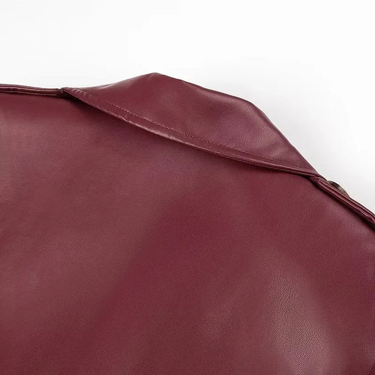 EB | Langer Retro-Mantel mit Gürtel