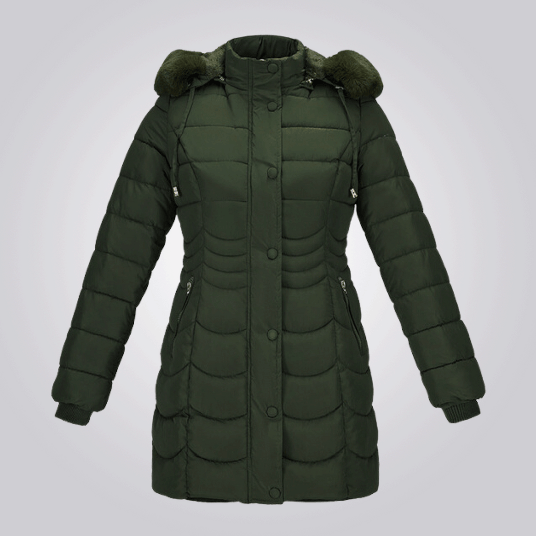 EB | Eleganter Lange Wintermantel für Frauen