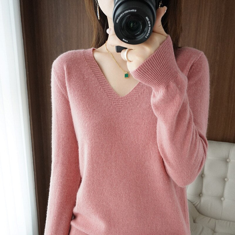 EB | V-Ausschnitt Pullover