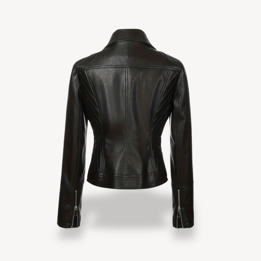 EB | Fake-Leder Bikerjacke für Frauen