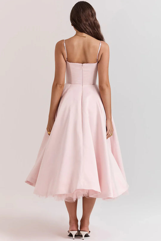EB | Kleid Aus Satinmaterial Für Damen