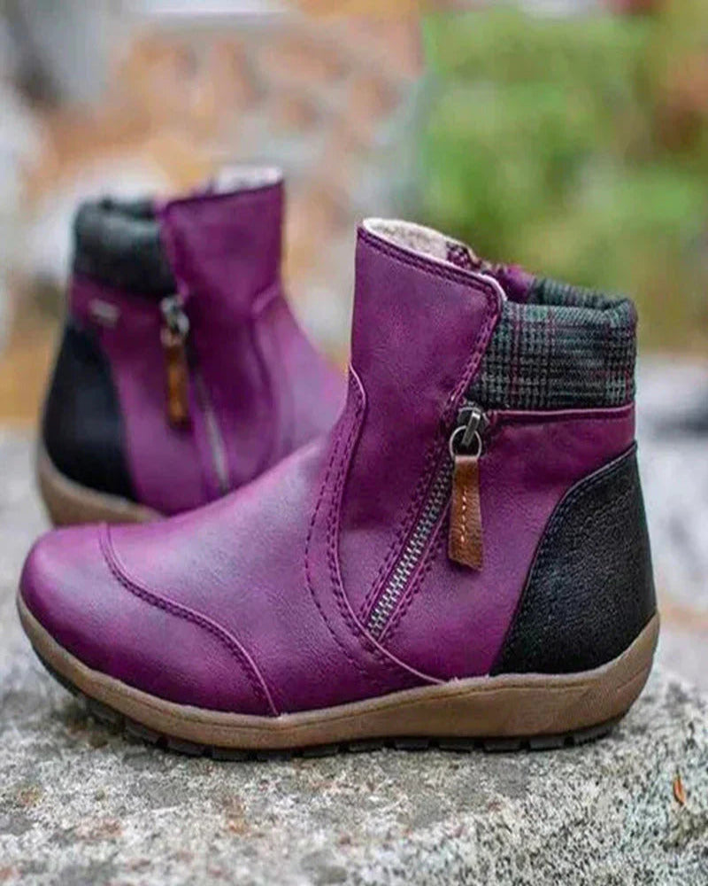EB | Wasserdichte Orthopädische Stiefel mit Hochwertigem Reißverschluss