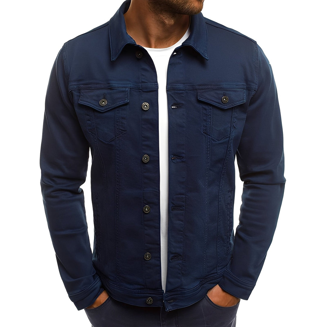EB | Stylische Denimjacke mit Taschen für Männer