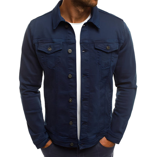 EB | Stylische Denimjacke mit Taschen für Männer