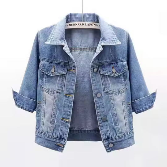 EB | Buntes Jeansjacke
