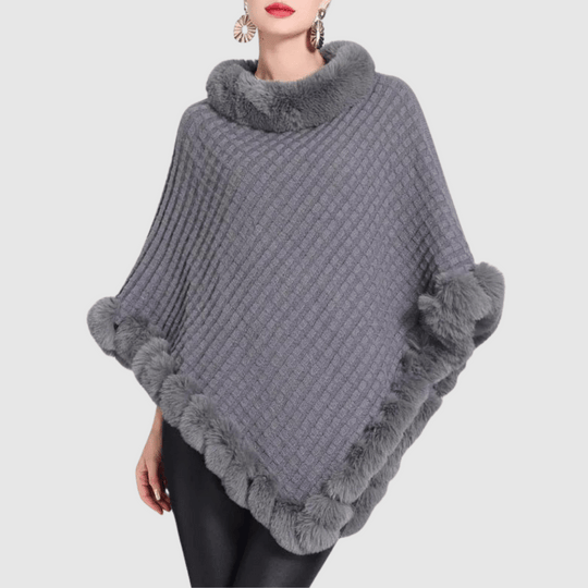 EB | Weich Gewebter Poncho