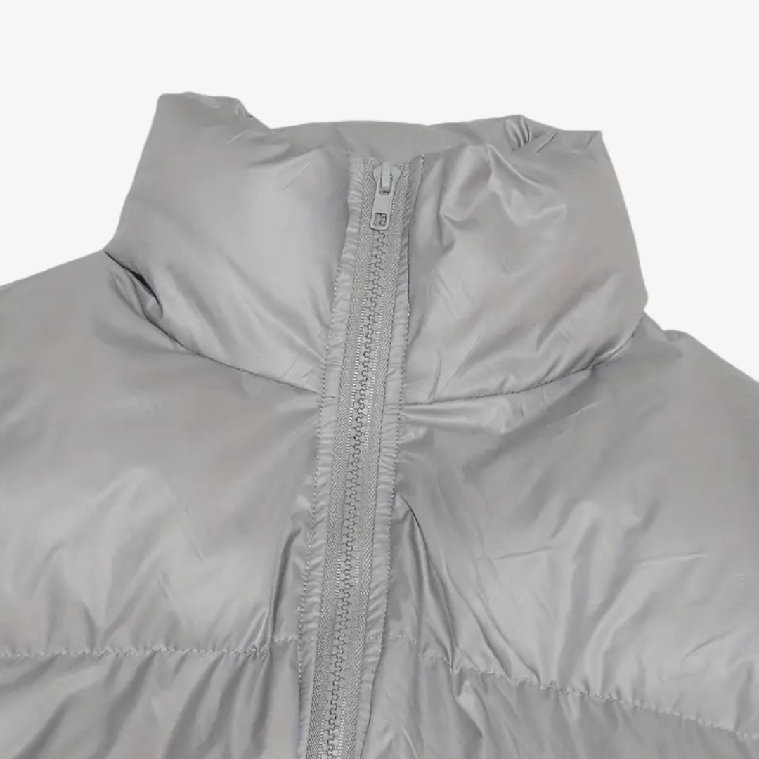 EB | Damen Cropped Puffer Zip Jacke