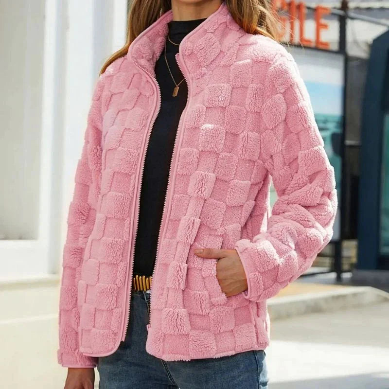 EB | Karierte Winterjacke für Damen