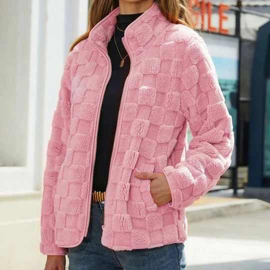 EB | Karierte Winterjacke für Damen