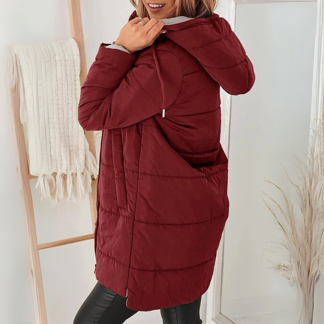 EB | Leichte Gepolsterte Jacke mit Kapuze