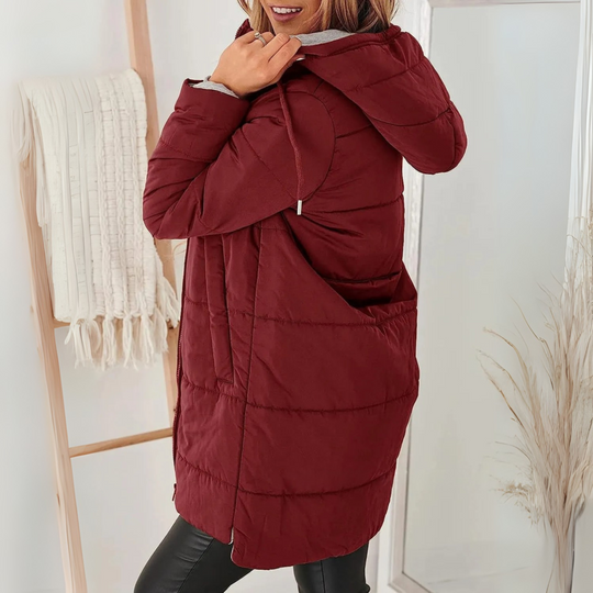 EB | Leichte Gepolsterte Jacke mit Kapuze