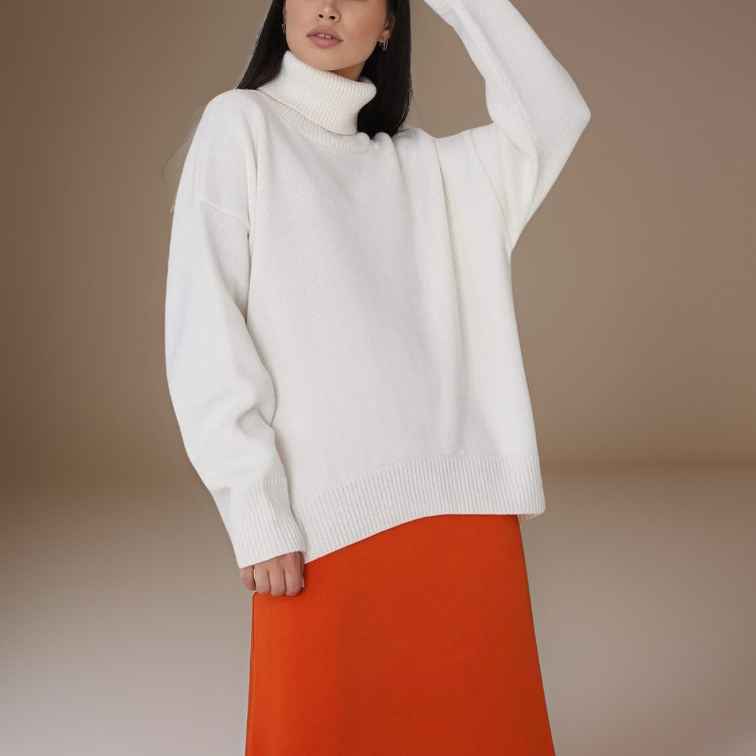EB | Rollkragenpullover für Damen Winter