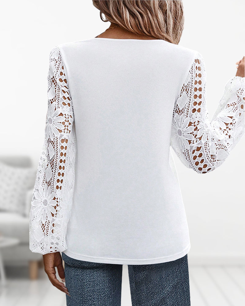 EB | Bluse mit Spitze