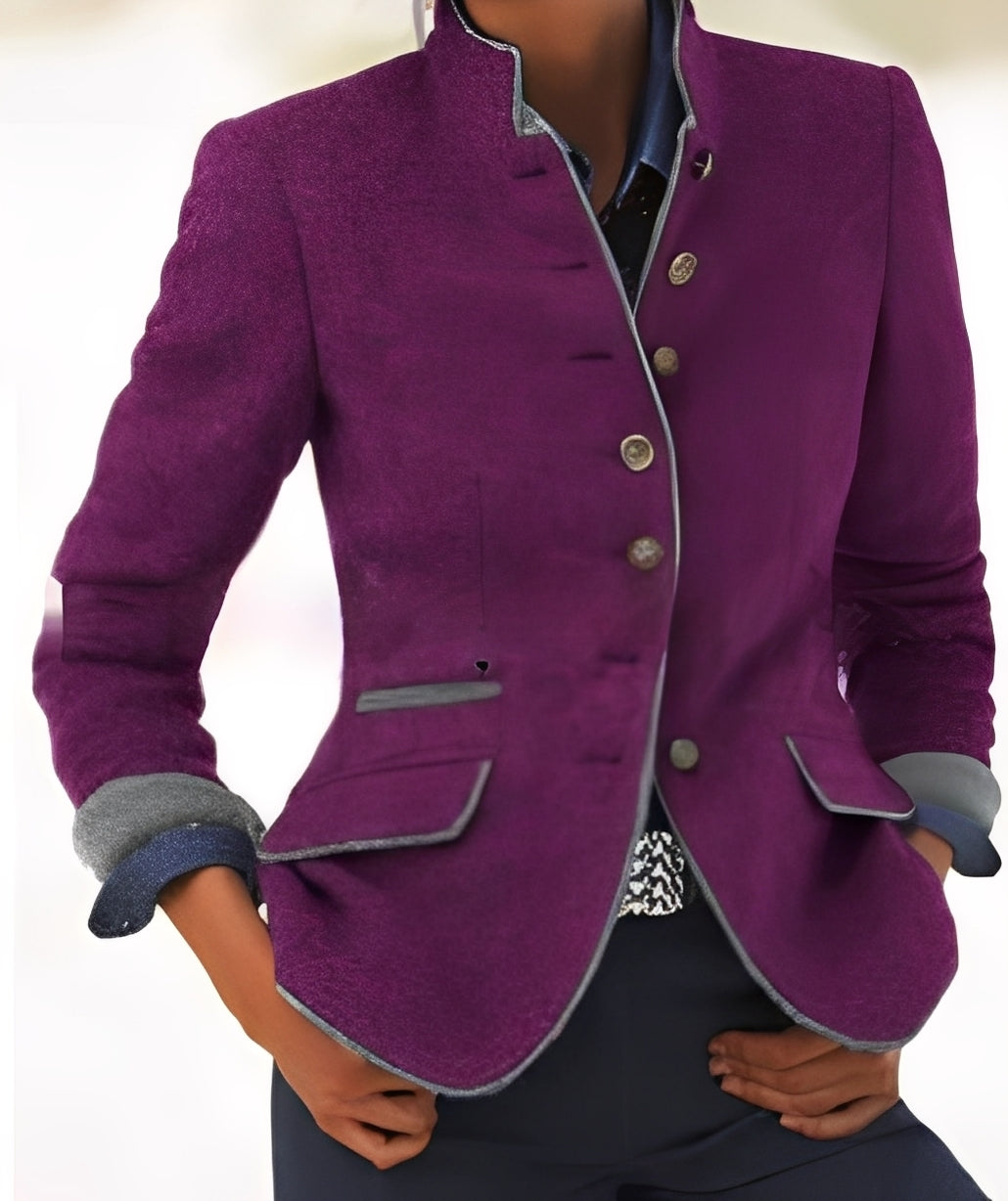 EB | Moderne Damenjacke mit Taschen für den Alltag