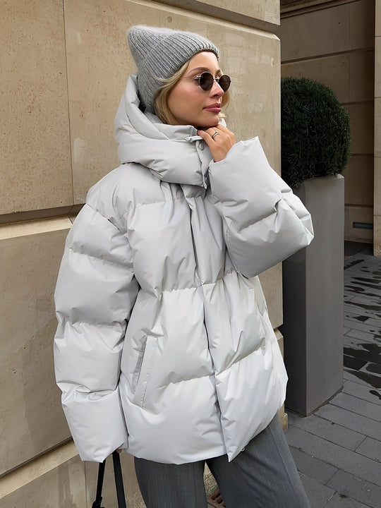 EB | Warme, gepolsterte, lässige Jacke für Frauen