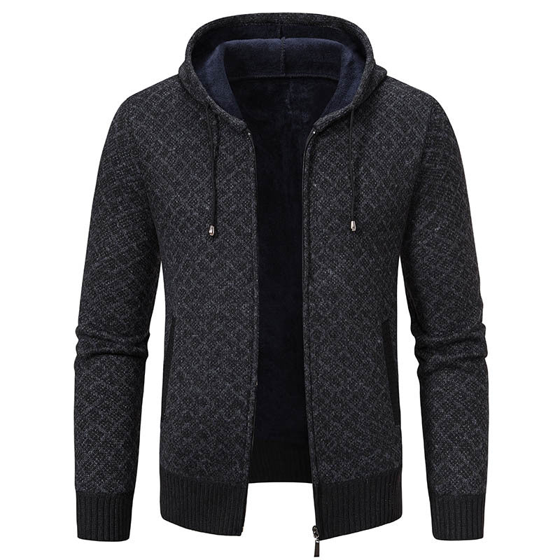 EB | Elegante, schlanke Jacke mit Kapuze für Männer