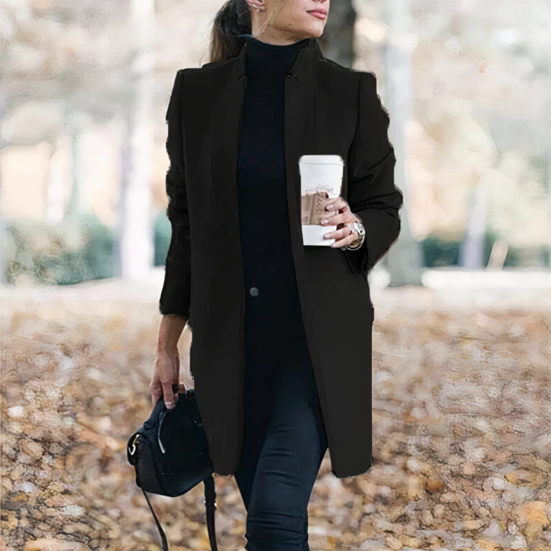 EB | Mantel Damen Lange Trenchcoat