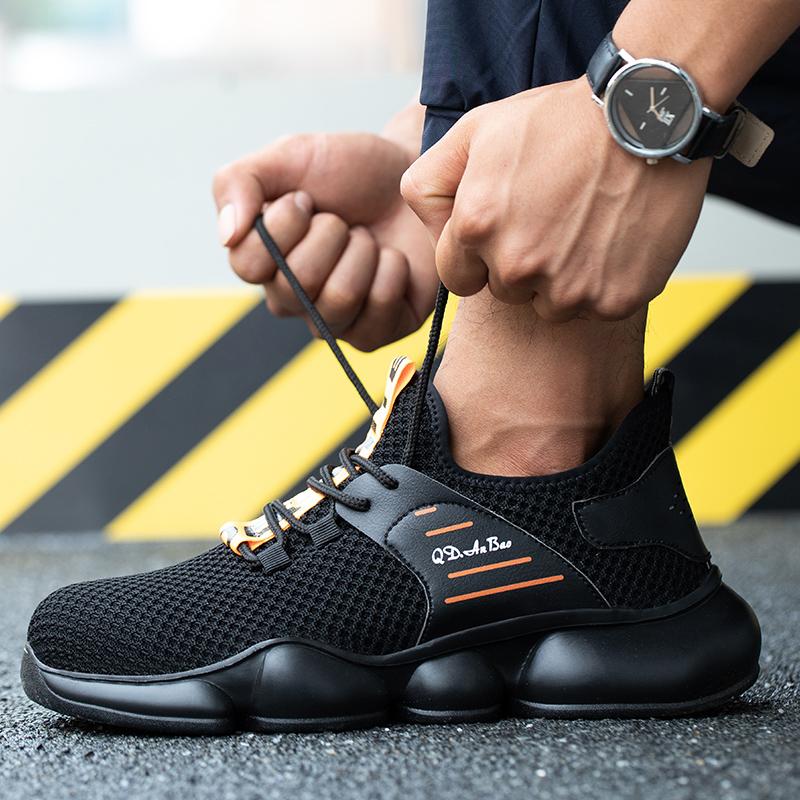 Licht Arbeit Sicherheitsschuhe Punktion Beweis Anti-smashing Indestructible schuhe EB