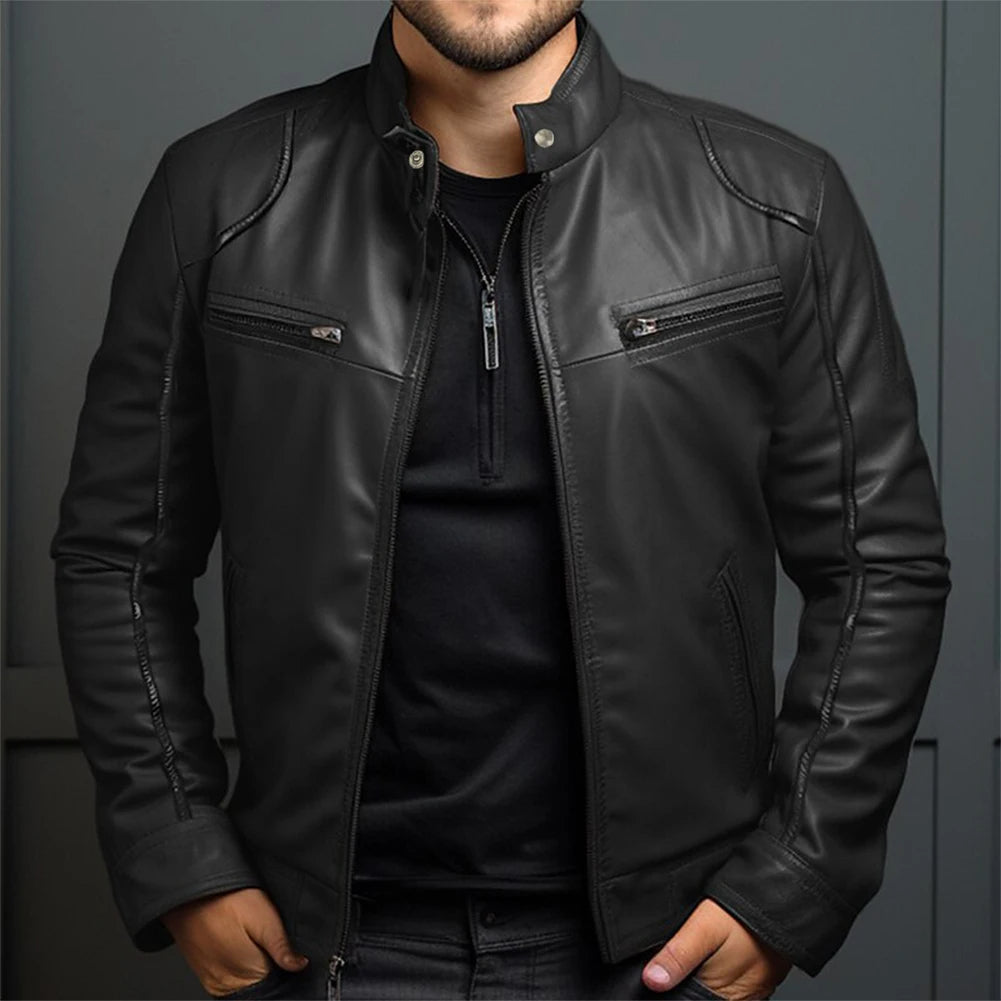 EB | Stilsichere Retro Motorradjacke für Herren