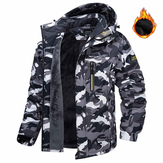 EB | Stilvolle, Warme Winterjacke für Männer