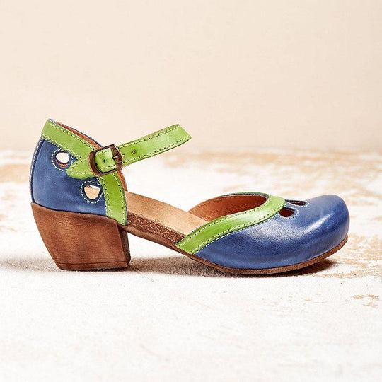 EB | Elegante Sandalen mit Niedrigem Absatz