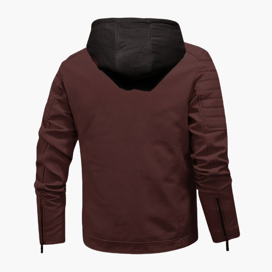 EB | Softshell-Jacke mit Kapuze Winddichte Jacke