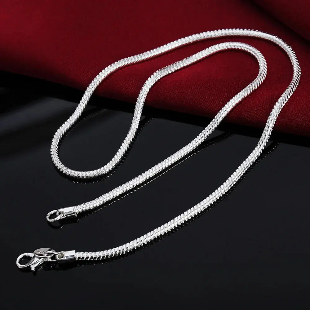 EB | 925 3Mm Sterling Silber Schlangen Kette