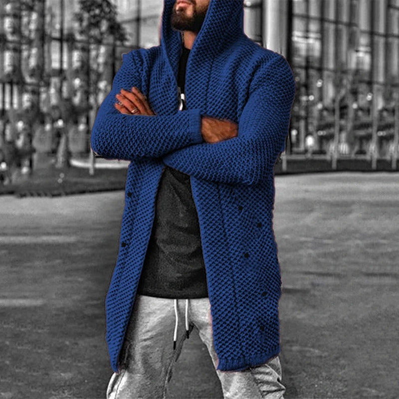 EB | Strickjacke mit Kapuze für Männer