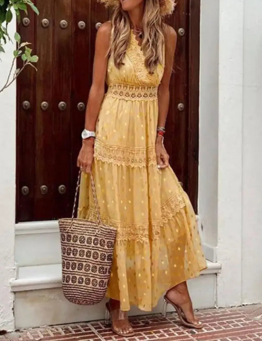 EB | Elegante Maxi Sommerkleid