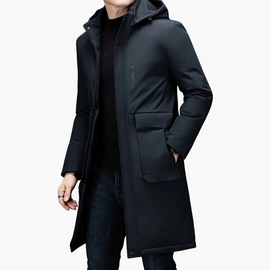 EB | Stilvolle Winterjacke mit Kapuze für Männer
