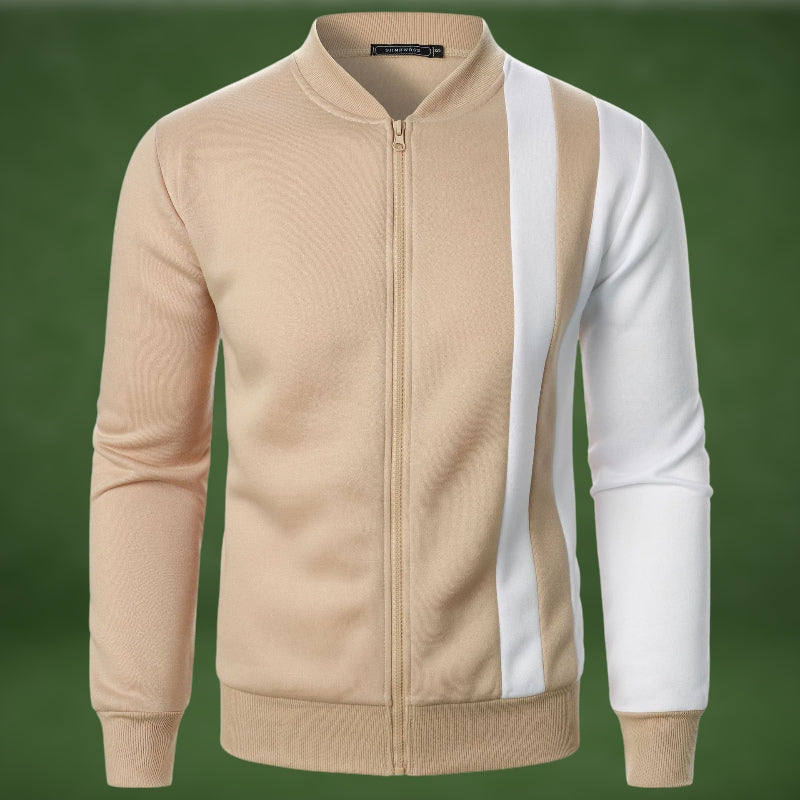 EB | Sportliches Sweatshirt mit Reißverschluss Polyester-mischung Dynamisches Design