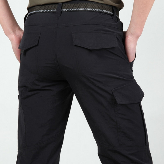 EB | Funktionale und Stilvolle Herren Cargo Hose mit Praktischen Klappen Taschen