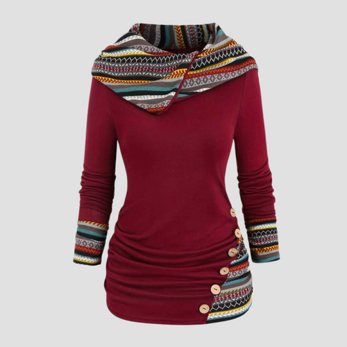 EB | Boho-Stil Damenhoodie