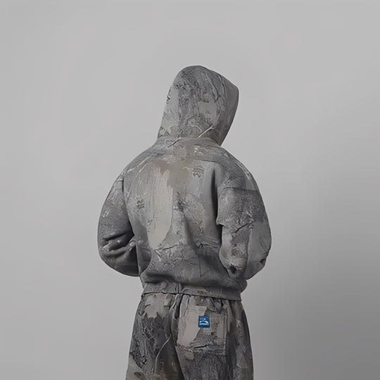 EB | Bequemer Tarnmuster-Hoodie
