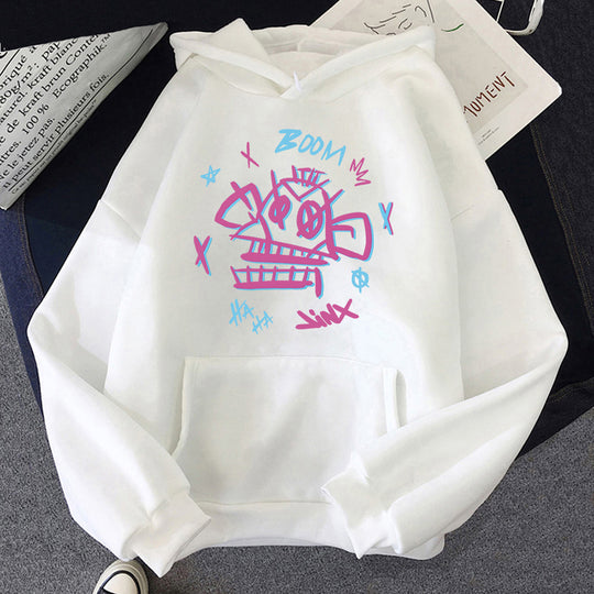 EB | Arcane Hoodie Harajuku Stil Jinx und Ekko