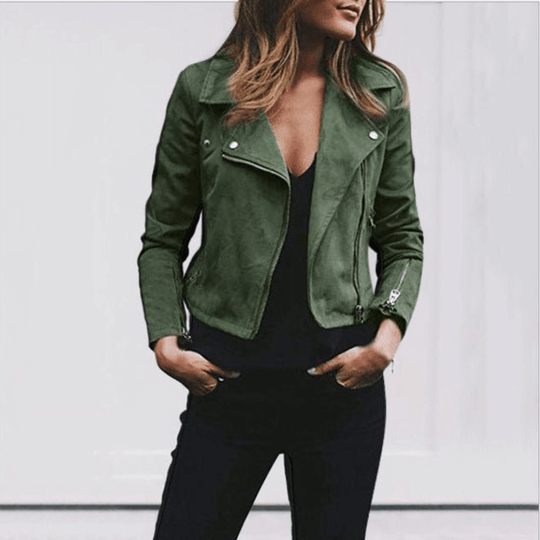 EB | Damen Kurze Freizeitjacke Warm