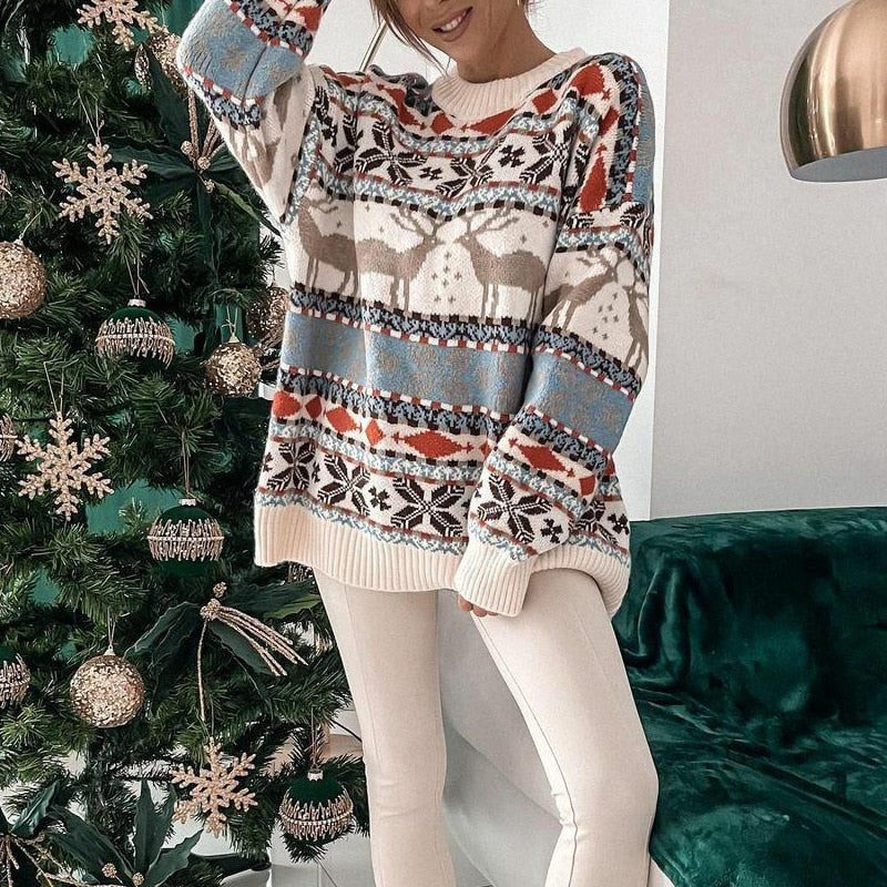 EB | Rollkragenpullover für Frauen Weihnachten