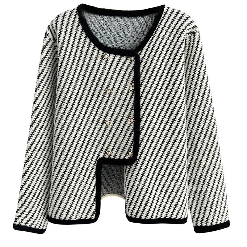 EB | Elegante Bouclé-Jacke Damen