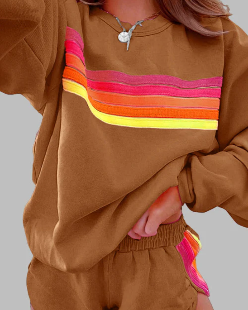 EB | Gestreiftes Pyjama-Set