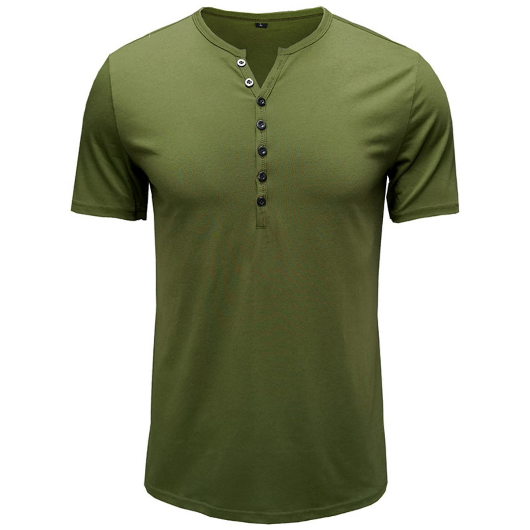 EB | Henley-Hemd Kurzarm