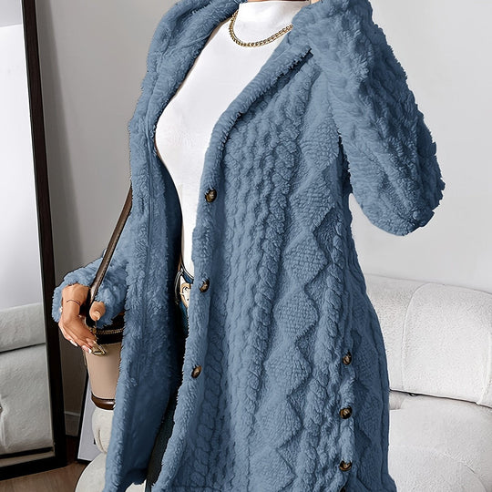 EB | Lang Damenjacke Mit Kapuze – Marit