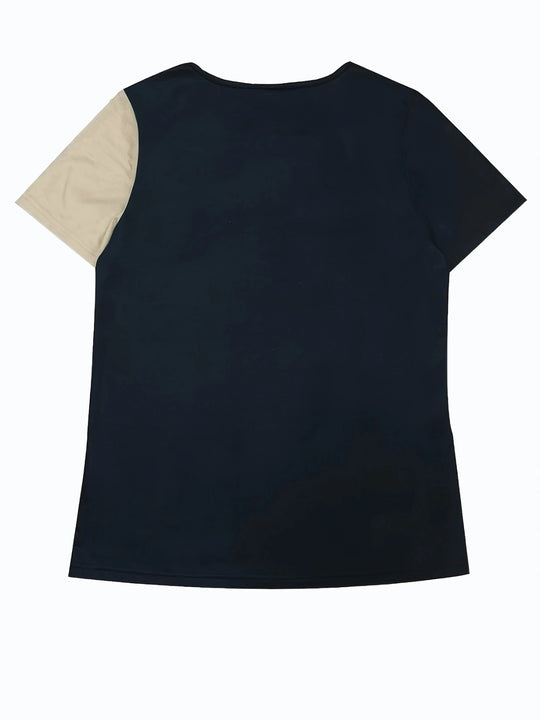 EB | T-Shirt mit lockerem Print für Frauen