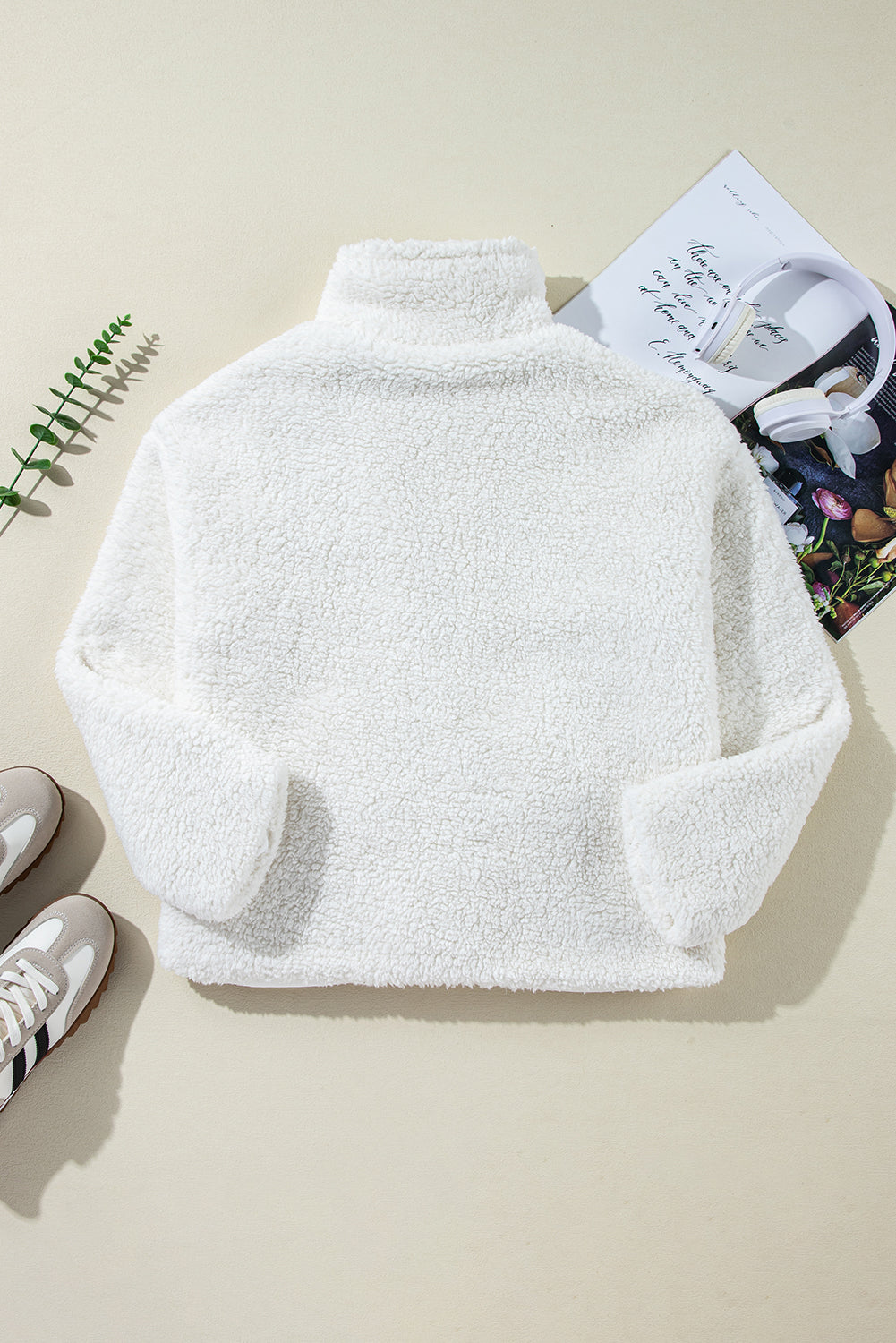 EB | Leichtgewicht Teddyjacke Polyester Weich und Warm