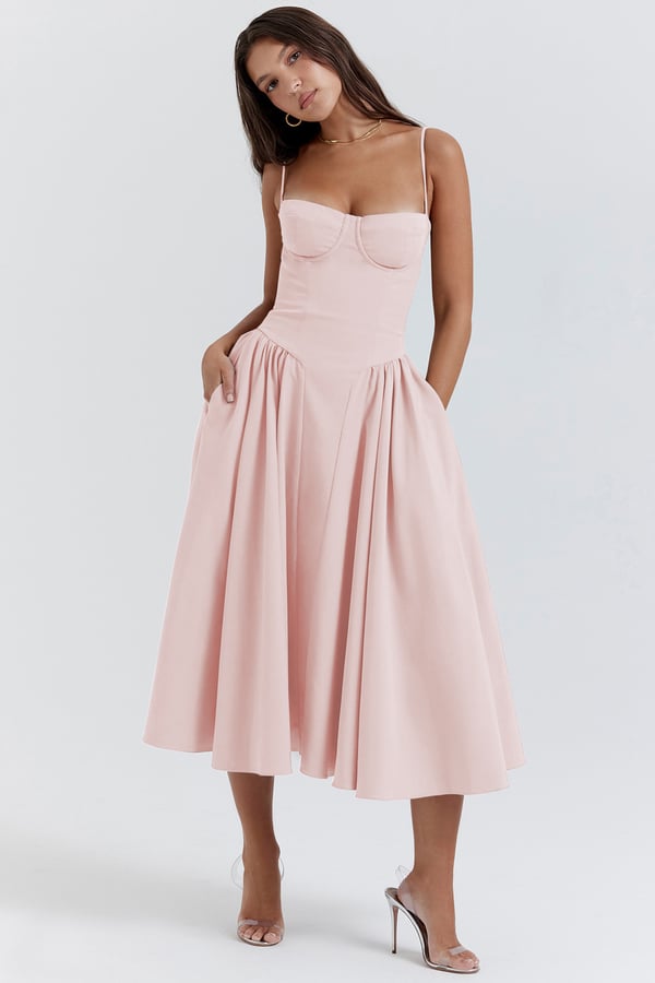 EB | Midikleid In Korsettform
