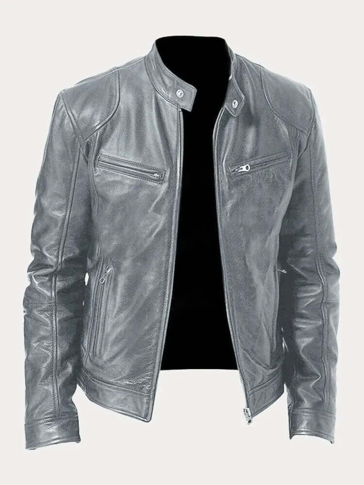 EB | Herren Klassische Lederjacke