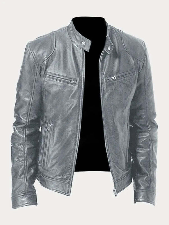 EB | Herren Klassische Lederjacke