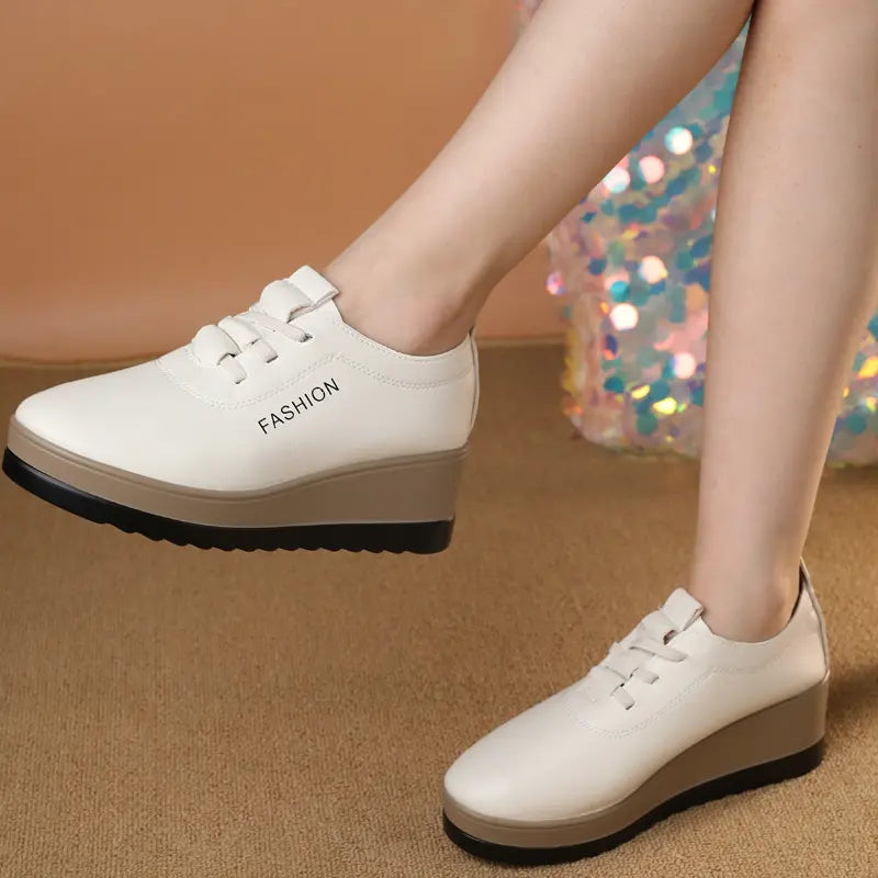 Modische Damen-Schuhe, dicke Sohle & bequem EB EB
