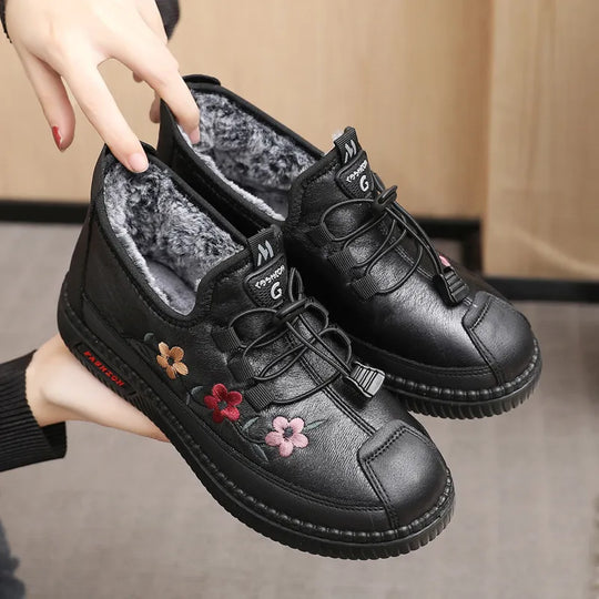 Gemma Leder Winter Sneaker | Stylisch & Bequem EB