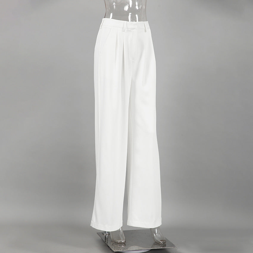 EB | Hochgeschnittene Hose mit Weitem Bein