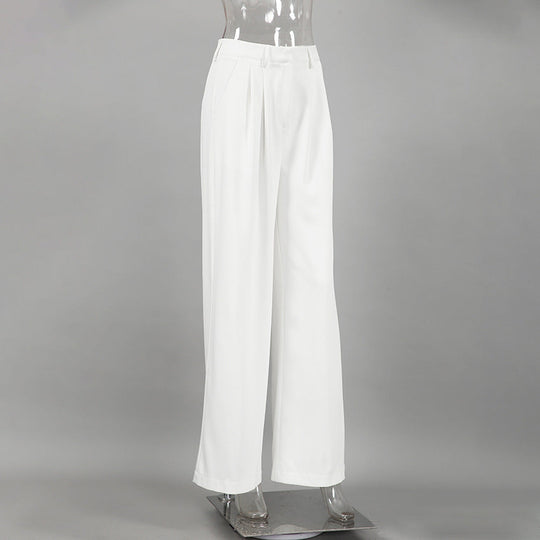EB | Hochgeschnittene Hose mit Weitem Bein